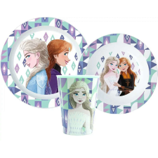 Disney Jégvarázs micro étkészlet szett pohárral (magic) babaétkészlet