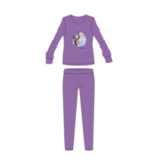 Disney Jégvarázs téli pamut gyerek interlock pizsama