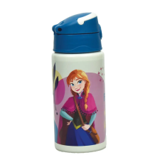  Disney Jégvarázs Together We Lead alumínium szívószálas kulacs akasztóval 500 ml kulacs, kulacstartó
