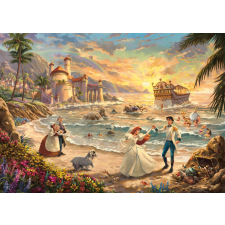 Disney Kis hableány szerelem ünnepe kirakó 1000 darab puzzle, kirakós