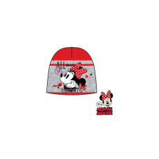 Disney kislány Sapka - Minnie Mouse #piros-szürke