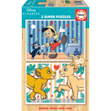 Disney klasszikus Educa fa puzzle puzzle, kirakós