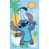  Disney Lilo és Stitch, a csillagkutya Ananas kéztörlő, arctörlő, törölköző 30x50cm