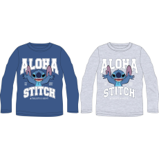  Disney Lilo és Stitch, A csillagkutya Athletic gyerek hosszú póló, felső 98-128 cm