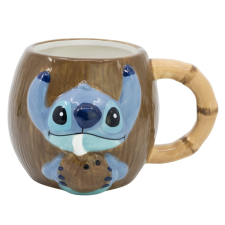 Disney Lilo és Stitch, A csillagkutya Coconut 3D kerámia bögre 375 ml bögrék, csészék