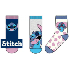 Disney Lilo és Stitch, A csillagkutya gyerek zokni 3 pár/csomag 23-34