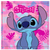Disney Lilo és Stitch, A csillagkutya kéztörlő, arctörlő, törölköző 30x30 cm Nr 04