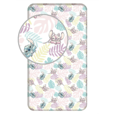  Disney Lilo és Stitch, A csillagkutya Leaves gumis lepedő 90x200 cm babaágynemű, babapléd