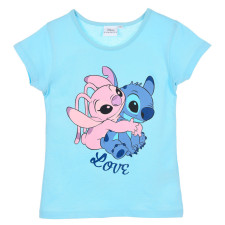 Disney Lilo és Stitch, A csillagkutya Love gyerek rövid póló, felső 8 év gyerek póló