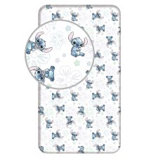 Disney Lilo és Stitch, A csillagkutya Ohana White gumis lepedő 90x200 cm lakástextília