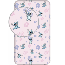Disney Lilo és Stitch, A csillagkutya Pink gumis lepedő 90x200 cm Nr2 lakástextília