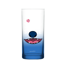 Disney Lilo és Stitch, A csillagkutya prémium üveg pohár 290ml babaétkészlet