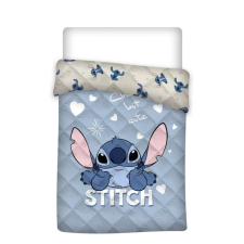 Disney Lilo és Stitch, A csillagkutya steppelt ágytakaró, paplan 140x200cm lakástextília