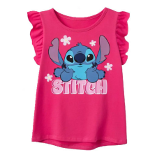 Disney Lilo és Stitch, A csillagkutya Tiny Smile Pink gyerek rövid póló, felső gyerek póló