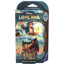  Disney Lorcana: Azurite Sea - Starter Deck Amber &amp; Ruby (4050368984142) társasjáték