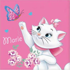 Disney Marie cica kéztörlő, arctörlő, törölköző 30x30 cm Nr1 lakástextília