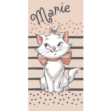 Disney Marie cica Yummy fürdőlepedő, strand törölköző 70x140cm babatörülköző, kifogó