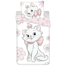  Disney Marie Flowers ágyneműhuzat 140×200cm, 70×90 cm lakástextília