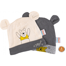  Disney Micimackó baba sapka 2 db-os szett 62/68 cm