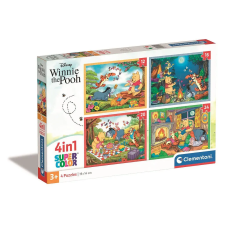  Disney Micimackó Fun Days Forever 4 az 1-ben puzzle Clementoni puzzle, kirakós