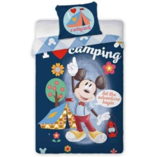 Disney Mickey ágyneműhuzat camping 140x200cm 70x90cm lakástextília