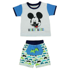 Disney Mickey bajusz mintás 2 részes fiú nyári szett - 98-as méret