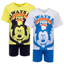 Disney Mickey Be Fun gyerek rövid pizsama 3-8 év gyerek hálóing, pizsama