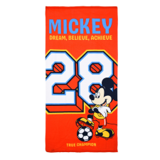 Disney Mickey Champion fürdőlepedő, strand törölköző 70x140cm (Fast Dry) lakástextília