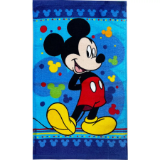 Disney Mickey Cheerful Pose kéztörlő, arctörlő, törölköző 30x50cm lakástextília