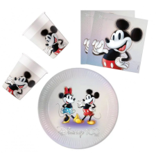 Disney Mickey Disney 100 Mickey party szett 36 db-os 23 cm-es tányérral party kellék