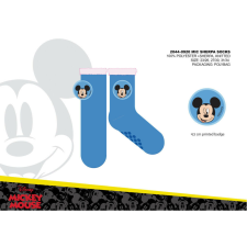 Disney Mickey egér csúszásgátlós meleg téli zokni gyerekeknek - sherpa zokni - sötétkék - 23-26 gyerek zokni