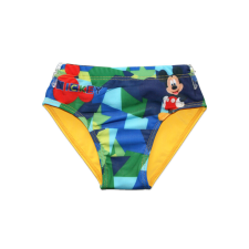 Disney Mickey egér fürdő alsó kisfiúknak - Mickey felirattal - sárga - 116 gyerek fürdőruha