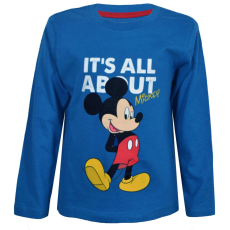 Disney Mickey egér hosszú ujjú póló 5-6 év (116 cm)