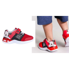 Disney Mickey egér LED villogó, világító utcai cipő 25 gyerek cipő