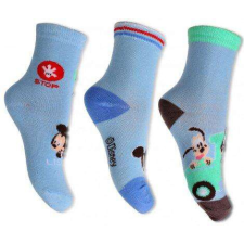 Disney Mickey egér mintás zokni szett/3db 0-3 hó gyerek zokni
