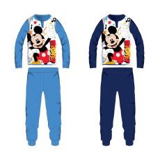  Disney Mickey egér pamut jersey gyerek pizsama - sötétkék - 98
