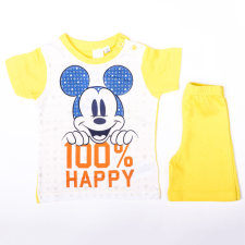 Disney Mickey egér pamut nyári együttes - póló-rövidnadrág szett babaruha szett