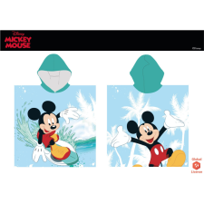 Disney Mickey egér strand törölköző poncsó 60*120 cm babatörülköző, kifogó