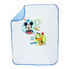  Disney Mickey és Plútó wellsoft béléses pamut babatakaró (méret: 70x90cm) babaágynemű, babapléd