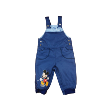 Disney Mickey fiú vízlepergetős| bélelt kertésznadrág babanadrág