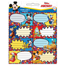 Disney Mickey füzetcímke 16 darabos információs címke