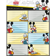 Disney Mickey füzetcímke 16 db-os füzetcímke