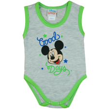  Disney Mickey "Good Days" ujjatlan baba body szürke kombidressz, body