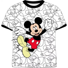 Disney Mickey gyerek rövid ujjú póló, felső 3-8 év
