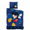 Disney Mickey Happy Steps ágyneműhuzat 140×200 cm, 63×63 cm microfibre /microfiber
