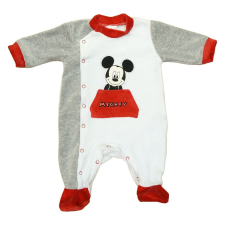  Disney Mickey hosszú ujjú plüss rugdalózó (méret:56-62) rugdalózó