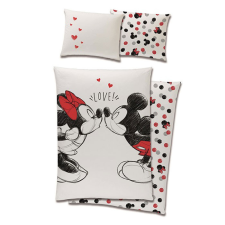 Disney Mickey Love ágyneműhuzat 140×200cm, 70x90 cm lakástextília
