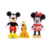  Disney Mickey, Minnie és Plútó plüss szett 3 db-os - eredeti Disney plüssfigurák 40 cm és Plútó 25 cm