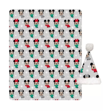 Disney Mickey , Minnie Noel polár takaró és sapka szett lakástextília