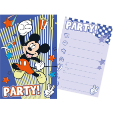 Disney Mickey party meghívó party kellék